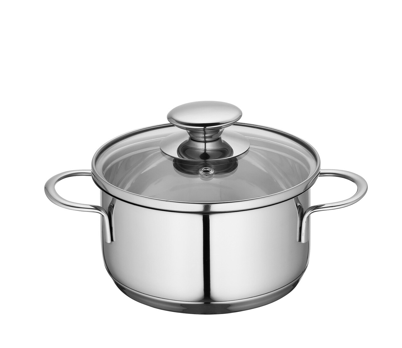 Kuchenprofi Mini Stockpot w/ Glass Lid, 1 qt., 5.5-Inch Diameter